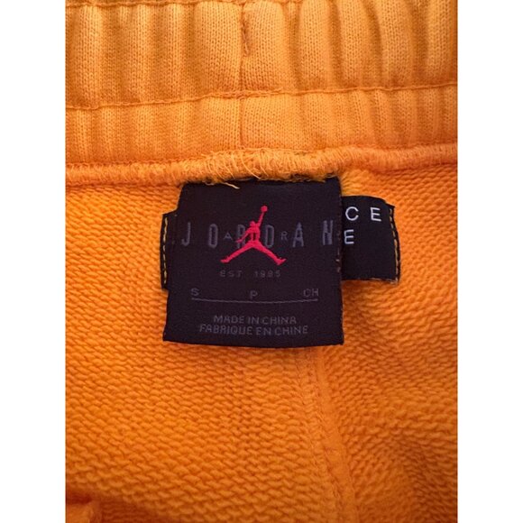 Nike Air Jordan Bright Yellow “Sport Gold” Heavyweight Jogger Sweatpants Men’s S - Picture 5 of 12